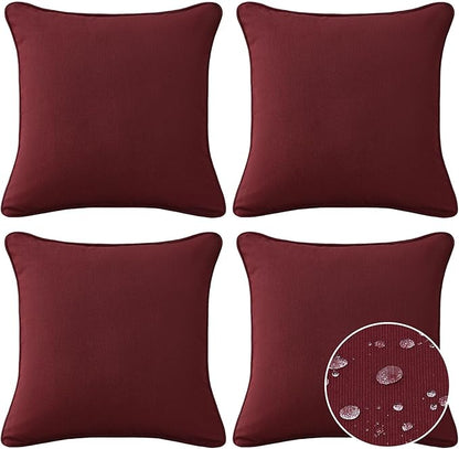 Sunbrella Decorative Outdoor Water Repellent Throw Pillows by Unimatta