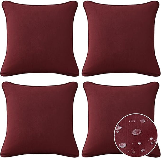 Sunbrella Decorative Outdoor Water Repellent Throw Pillows by Unimatta