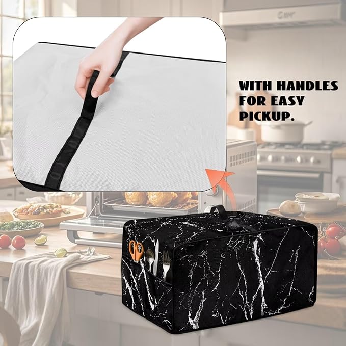 Air Fryer Toaster Oven Dust Cover Protective Microwave Oven Cover - Image 4