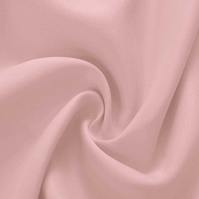 Pink Kitchen Window Valances, Rod Pocket - Image 7