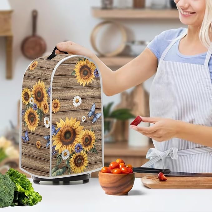 Sunflower Small Blender Covers for Kitchen Counter - Image 2