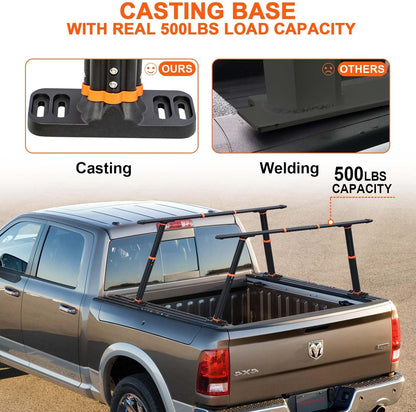 universal truck ladder rack, aluminum ladder rack for, close-up detail