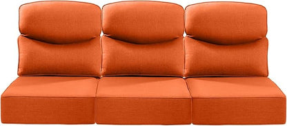 Luxury 24x24x6 Inch Smile Outdoor Sofa Cushions Set of 3 by ACTREST