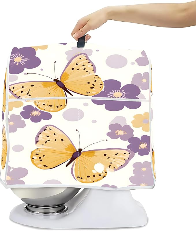 Mixer Dust Cover for 6-8 Qt Stand Mixer, Cloth Cover by BVBOX