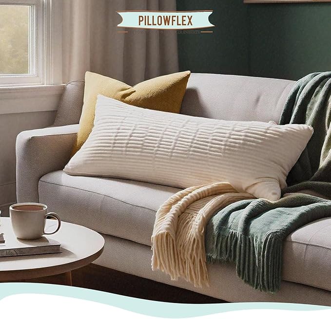 Pillowflex Synthetic Down Alternative Pillow Inserts - Image 2