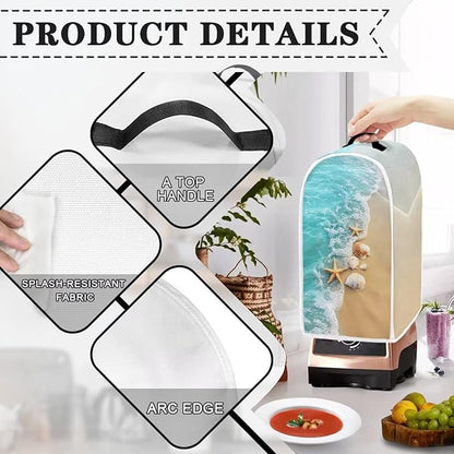 Print Dust Blender Covers For Kitchen Food Processor Covers for Women Stand - Image 4