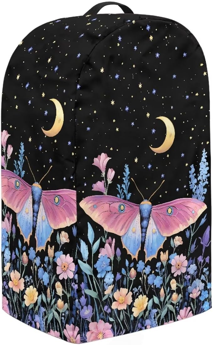 Butterfly Moon Blender Dust Cover, Drawstring Stand Mixer or Coffee Maker - Image 4