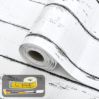 Shelf Liner for Kitchen Cabinets Non Adhesive Drawer Liner 17in x 20FT White by Oneoftheworld
