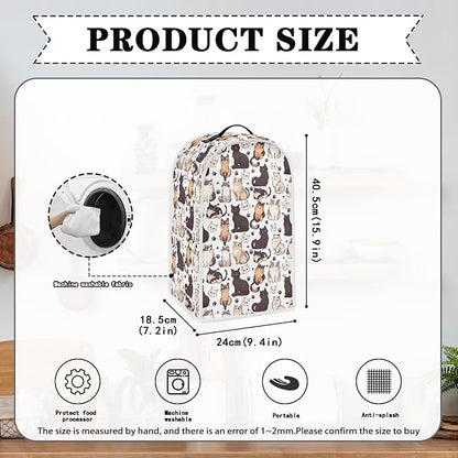 Blender Covers For Kitchen Food Processor Cover Blender Cover Dust Cover Print - Image 6