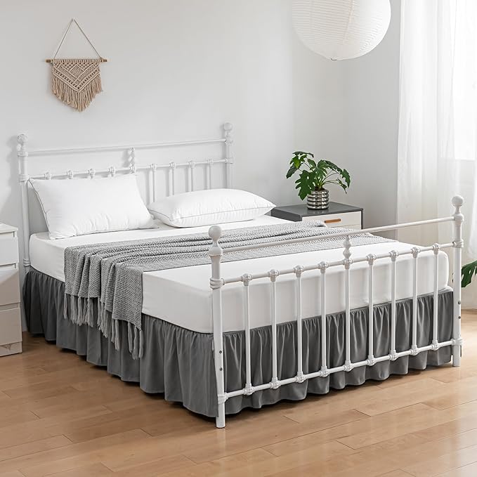 Bed Skirt King Size Ruffled Bed Skirts - Image 5