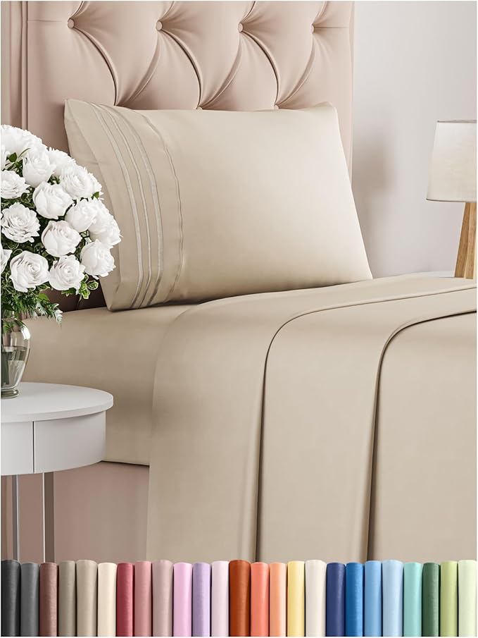 Twin Size 3 Piece Sheet Set by CGKUnlimited