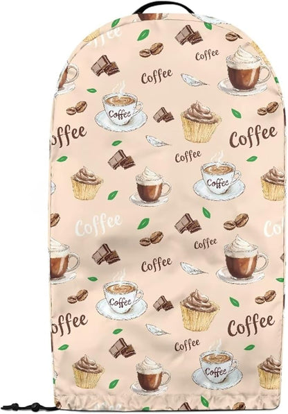 Coffee Cupcakes Blender Covers for Kitchen Food Processor Cover Dust Washable - Image 2