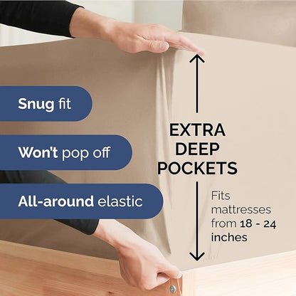 Extra Deep Pocket King Sheets - Image 3