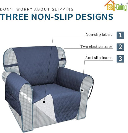 Easy-Going Waterproof Oversized Loveseat Covers Leakproof Couch Cover - Image 4
