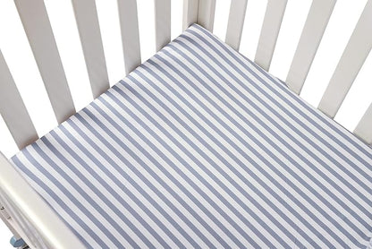 Onacosht Pack n Play Sheets 2 Pack Stretchy Jersey Knit Playard Fitted Sheets - Image 8