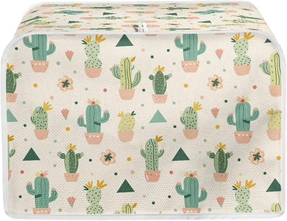 ZFRXIGN Cactus Toaster Cover 2 Slice Wide Slot Toaster Dust Covers Oven Cover by ZFRXIGN