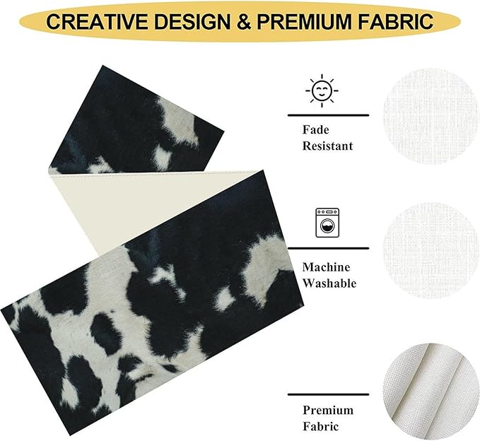 Cow Print Table Runner - Image 5