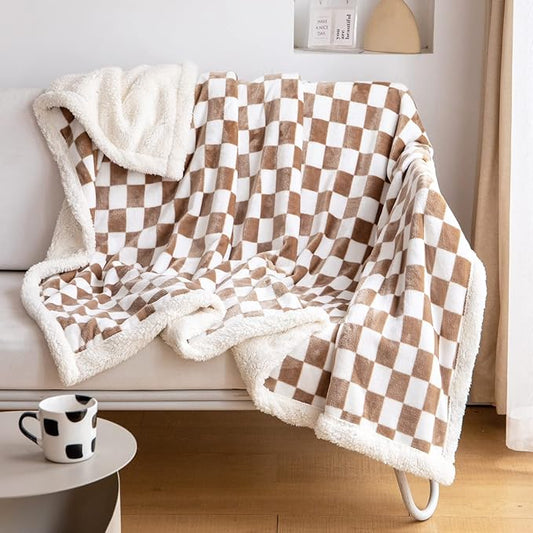 LOMAO Sherpa Throw Blanket Fleece Blanket by LOMAO