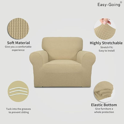 Easy-Going Stretch Chair Sofa Slipcover 1-Piece Couch Sofa Cover Furniture - Image 4