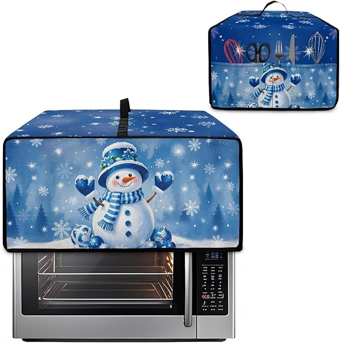 Christmas Toaster Oven Dust Cover Small Kitchen Appliance Cover - Image 2