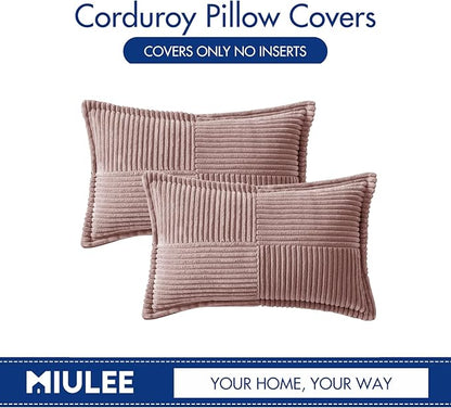 MIULEE Decorative Lumbar Throw Pillow Covers - Image 6