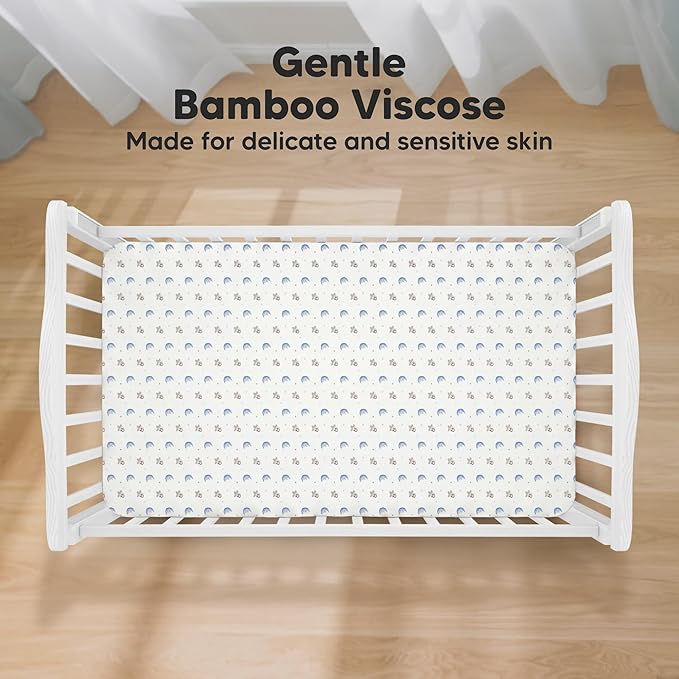 KeaBabies 2-Pack Baby Crib Sheets - Image 2