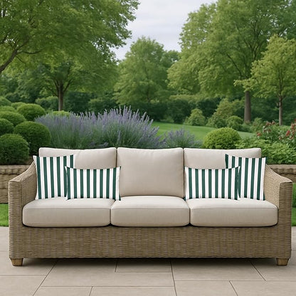 RSH DECOR: Sunbrella Square Throw Pillows Set of 2 | 24" x 24" | Water and - Image 4