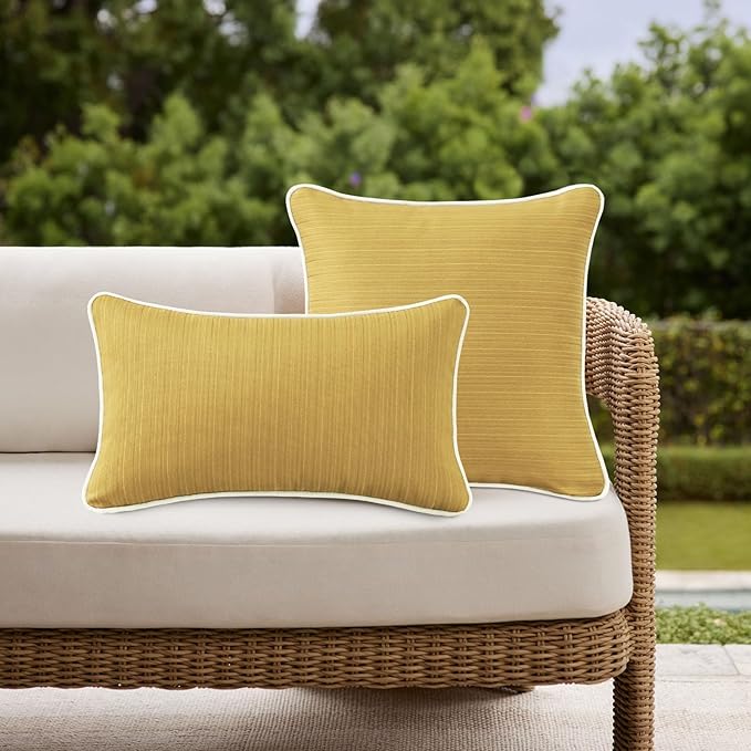 Decorative Outdoor Water Repellent Throw Pillows - Image 2
