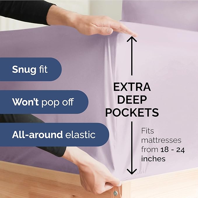 Extra Deep Pocket King Sheets - Image 3