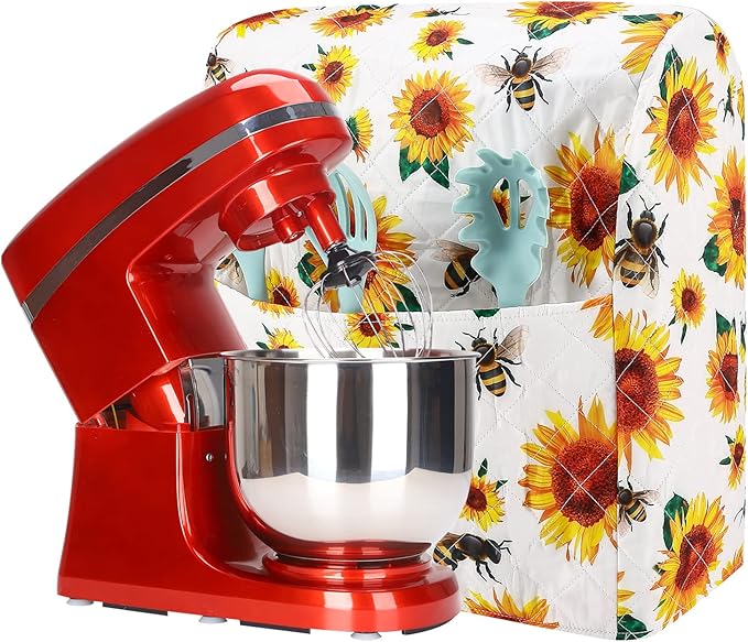 Stand Mixer Cover, Sunflower Kitchen Mixer Cover Compatible by CEMGYIUK