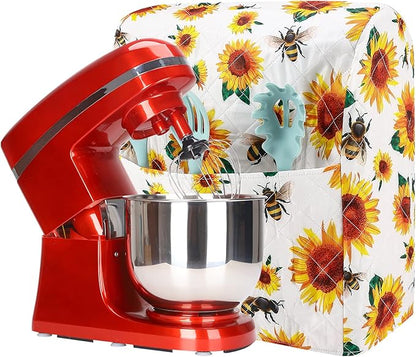 Stand Mixer Cover, Sunflower Kitchen Mixer Cover Compatible by CEMGYIUK