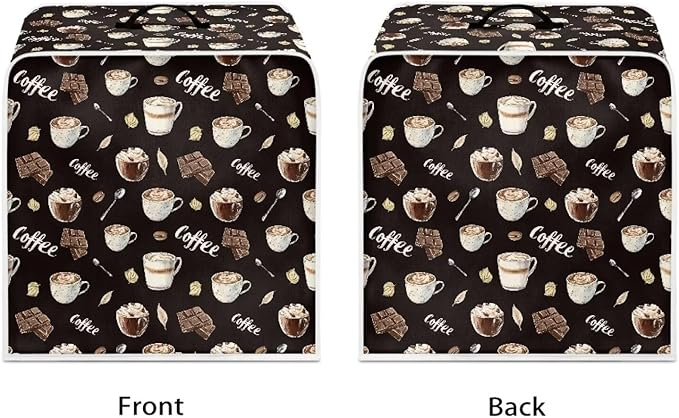 Coffee Maker Cover – Dust Protection Stain Resistant Washable Appliance Cover - Image 2