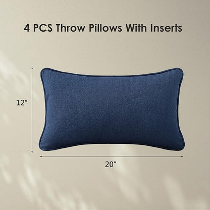 Sunbrella Decorative Outdoor Water Repellent Throw Pillows - Image 8