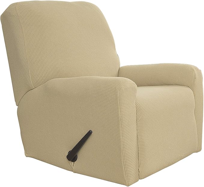 Easy-Going Recliner Stretch Sofa Slipcover Sofa Cover 4-Pieces Furniture by Easy-Going
