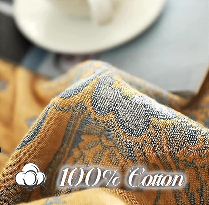 Boho Throw Blanket 100% Cotton Blankets, Super Soft Cozy Warm Blanket, Cotton - Image 4