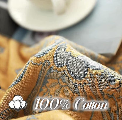 Boho Throw Blanket 100% Cotton Blankets, Super Soft Cozy Warm Blanket, Cotton - Image 4