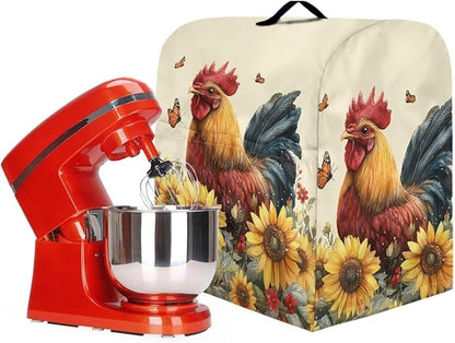 Stand Mixer Covers for 4.5-5 Quart Mixer Rooster - Image 3