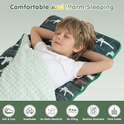 Viviland Toddler Kid Nap Mat for Preschool, Slumber Bag - Image 6