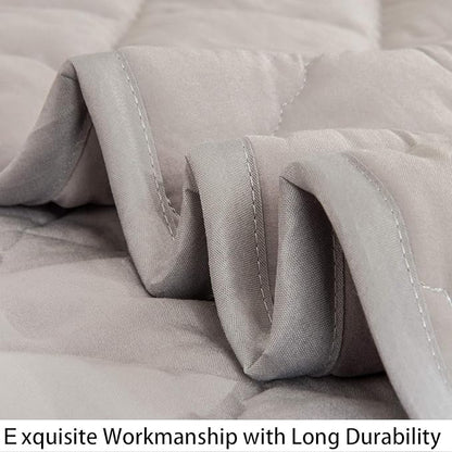NTBAY Down Alternative Oversized Toddler Comforter, Super Soft and Warm Solid - Image 3