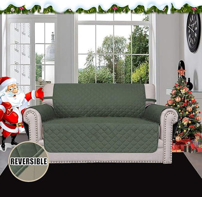 Easy-Going Reversible Loveseat Couch Cover - Image 2