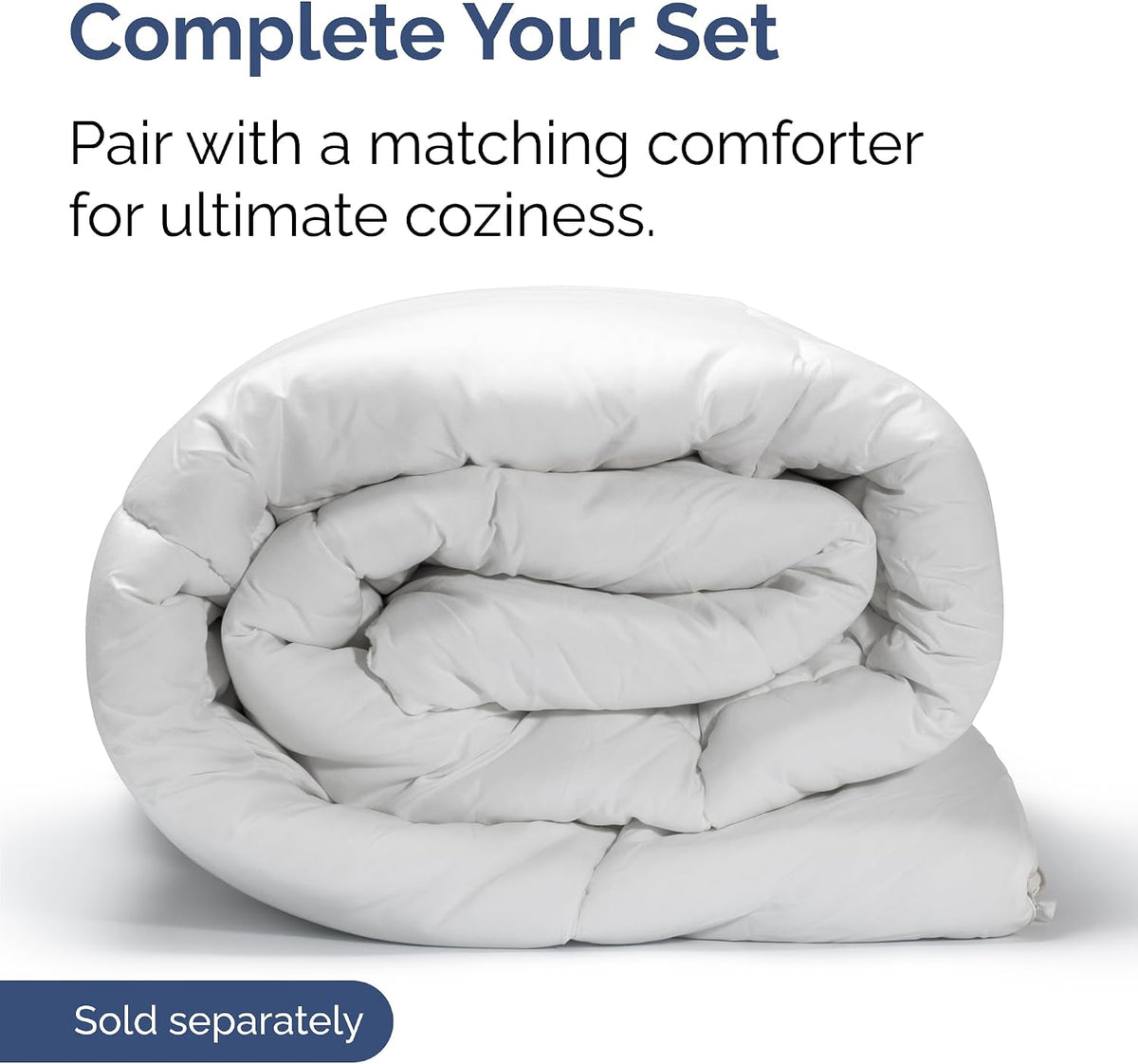 air mattress sheet set for full size, front angle view