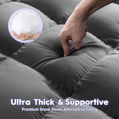 ABENE Mattress Topper Twin for Back Pain Relief, Extra Thick Mattress Pad - Image 6