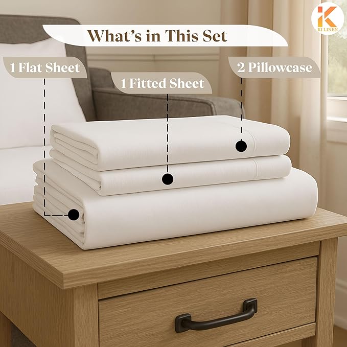 Sleeper Sofa Bed Sheet Set - Image 2