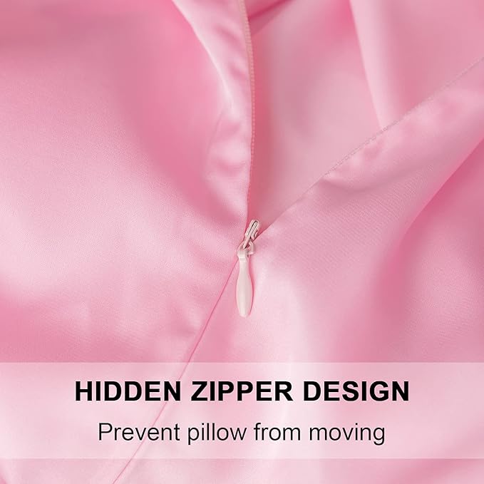 Mulberry Silk Pillowcase for Hair and Skin, Standard Size Cooling Silk Pillow - Image 2