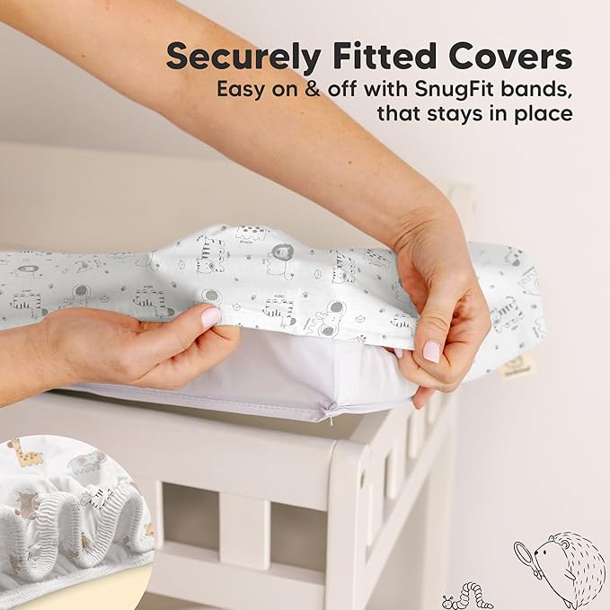 2-Pack Organic Changing Pad Covers - Image 5