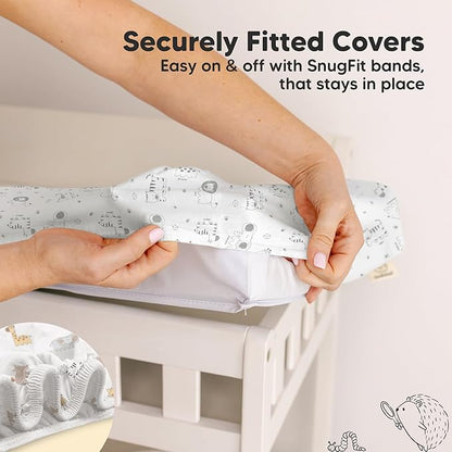 2-Pack Organic Changing Pad Covers - Image 5