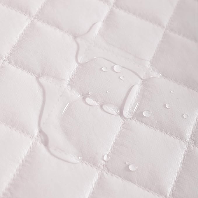 NTBAY 2 Pack Waterproof Mini Crib Mattress Protector, Quilted 24"x38" Fitted - Image 4