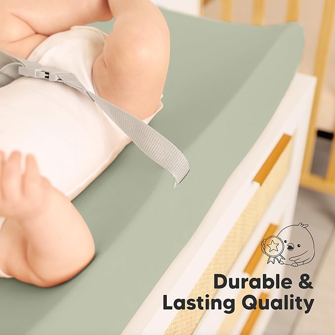 2-Pack Organic Changing Pad Covers - Image 7
