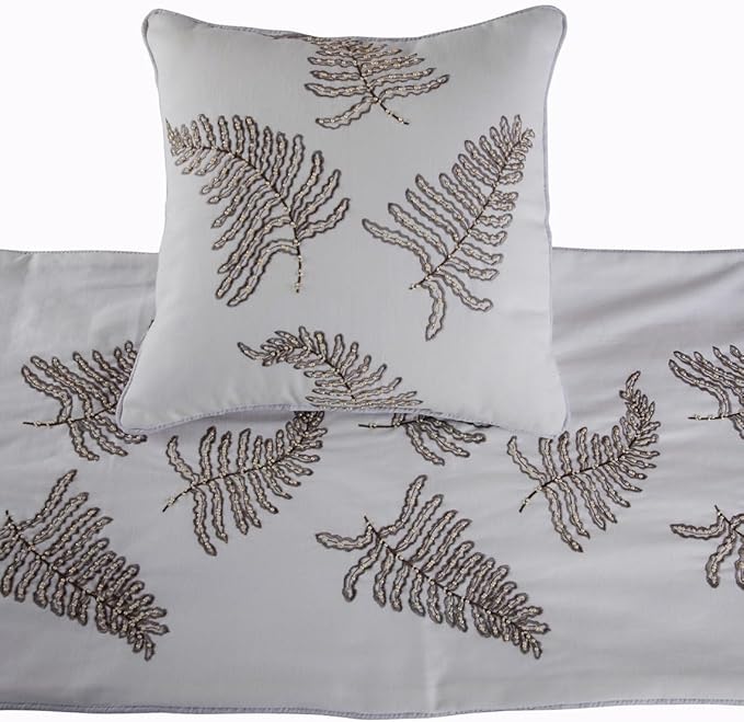 The HomeCentric King Size 90"x18" Decorative Bed Runner - Image 2
