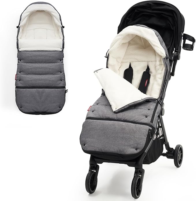 Momcozy Stroller Footmuff | Universal, Weather-Proof, Warm Stroller Bunting Bag by Momcozy